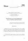 Research paper thumbnail of Paul Ricœur on Social Imagination. Across Tradition and Innovation