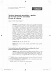 Research paper thumbnail of Territorio, desarrollo tecnológico y gestión de recursos naturales renovables: El caso de la pesca Territorial Distribution, Technological Progress and Renewable Natural Resources Management: The Case of Fisheries