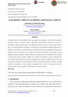 Research paper thumbnail of E-Learning, Virtual Learning and Social Capital