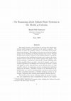 Research paper thumbnail of On Reasoning about Infinite-State Systems in the Modal µ-Calculus