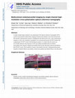 Research paper thumbnail of Multicontrast endomyocardial imaging by single-channel high-resolution cross-polarization optical coherence tomography