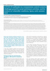 Research paper thumbnail of COVID-19 outbreaks in a transmission control scenario: challenges posed by social and leisure activities, and for workers in vulnerable conditions, Spain, early summer 2020