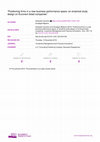 Research paper thumbnail of Positioning firms in a new business performance space: an empirical study design on Euronext listed companies