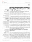 Research paper thumbnail of Creativity, Resilience and Resistance: Black Birthworkers’ Responses to the COVID-19 Pandemic