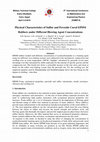 Research paper thumbnail of Physical Characteristics of Sulfur and Peroxide Cured EPDM Rubbers under Different Blowing Agent Concentrations