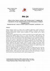 Research paper thumbnail of Effects of the “Source/ surface” and “Surface/sensor” Coupling and Colorimetric of Laser Speckle Pattern on the Performance of Optical Imaging System