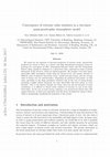 Research paper thumbnail of Convergence of extreme value statistics in a two-layer quasi-geostrophic atmospheric model