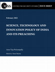 Research paper thumbnail of Science, Technology and Innovation (STI) Policy of India and its preaching