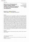 Research paper thumbnail of References to Evidence-based Program Registry (EBPR) Websites for Behavioral Health in U.S. State Government Statutes and Regulations