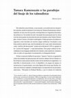 Research paper thumbnail of Tamara Kamenszain o las paradojas del linaje de los talmudistas