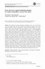 Research paper thumbnail of From site-level to regional adaptation planning for tropical commodities: cocoa in West Africa