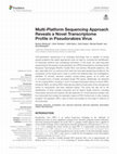 Research paper thumbnail of Multi-Platform Sequencing Approach Reveals a Novel Transcriptome Profile in Pseudorabies Virus