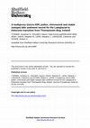 Research paper thumbnail of A multiproxy (micro-XRF, pollen, chironomid and stable isotope) lake sediment record for the Lateglacial to Holocene transition from Thomastown Bog, Ireland