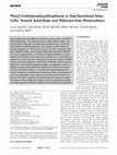 Research paper thumbnail of Poly(3,4‐ethylenedioxythiophene) in Dye‐Sensitized Solar Cells: Toward Solid‐State and Platinum‐Free Photovoltaics