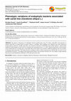 Research paper thumbnail of Phenotypic Variations of Endophytic Bacteria Associated with Carob Tree (Ceratonia Siliqua L.)