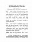 Research paper thumbnail of Pengaruh Motif Hedonis Terhadap Loyalitas Perilaku DI Domicile Kitchen and Lounge Surabaya: Kepuasan Konsumen Sebagai Variabel Mediasi