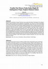 Research paper thumbnail of Tradisi Dui Menre Pada Suku Bugis DI Kabupaten Wajo: Kajian Hukum Islam