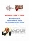 Research paper thumbnail of MONDIMEDIEVALI.IT, IL RILANCIO DEI SITI FONDATI DAL MEDIEVISTA RAFFAELE LICINIO - DIBATTITO ONLINE