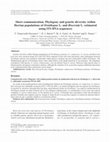 Research paper thumbnail of Short communication. Phylogeny and genetic diversity within Iberian populations of Ornithopus L. and Biserrula L. estimated using ITS DNA sequences T