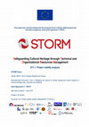 Research paper thumbnail of H2020 700191 Storm - D11.1: Project Viability Analysis