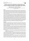 Research paper thumbnail of Defective Selection and Application of Valuation Data as the Cause of Valuation Inconsistency in Metropolitan Lagos, Nigeria