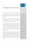 Research paper thumbnail of The building cycle of the "built environment