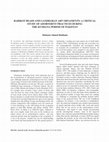 Research paper thumbnail of Rabbani -- Barikot Beads and Gandharan Art Ornaments: A Critical Study of Adornment Practices during the Kushana Period of Pakistan