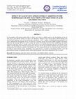 Research paper thumbnail of Effect of Allium cepa (onion) extract additive on the morphology of zinc electroplated mild steel in acid chloride solution