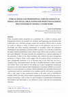 Research paper thumbnail of Ethical Issues and Professional Code of Conduct as Moral and Social Obligations for Sports Management Practitioners in Nigeria: A Paper Work