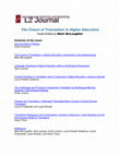 Research paper thumbnail of The Future of Translation in Higher Education: A Special Issue of L2 Journal