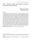 Research paper thumbnail of Brasil e Timor-Leste: reflexões sobre formação de professores universitários e cooperação educacional