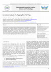 Research paper thumbnail of Aeroelastic Analysis of a Flapping Blow Fly Wing