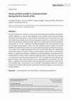 Research paper thumbnail of Serum proteins profile in Comisana lambs during the first month of life