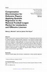 Research paper thumbnail of Article Compensation Discrimination for Defensive Players: Applying Quantile Regression to the National Football League Market for Linebackers