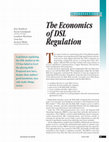 Research paper thumbnail of The economics of DSL regulation