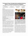 Research paper thumbnail of The sound of touch