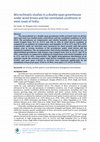 Research paper thumbnail of Microclimatic studies in a double-span greenhouse under wind driven and fan ventilated conditions in west coast of India