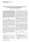 Research paper thumbnail of Optimum water network design for multipurpose batch plants with an electrodialysis central regeneration unit