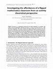 Research paper thumbnail of Investigating the affordances of a flipped mathematics classroom from an activity theoretical perspective