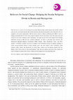 Research paper thumbnail of Believers for Social Change: Bridging the Secular Religious Divide in Bosnia and Herzegovina