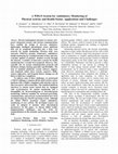 Research paper thumbnail of A WBAN System for Ambulatory Monitoring of Physical Activity and Health Status: Applications and Challenges