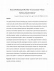 Research paper thumbnail of Research Methodology for Real-Time Stress Assessment of Nurses