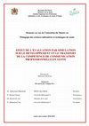 Research paper thumbnail of EFEET DE L'EVALUATION PAR SIMULATION SUR LE DEVELOPPEMENT ET LE TRANSFERT DE LA COMPETENCE DE COMMUNICATION PROFESSIONNELLE EN SANTE