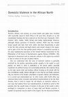 Research paper thumbnail of Domestic Violence in the African North