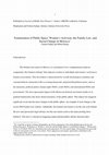 Research paper thumbnail of The Feminization of Public Space: Women's Activism, the Family Law, and Social Change in Morocco