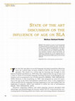 Research paper thumbnail of State of the Art Discussion on the Influence of Age on Sla