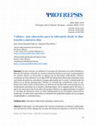 Research paper thumbnail of Voltaire: una educación para la tolerancia desde la Ilustración a nuestros días