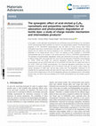 Research paper thumbnail of The synergistic effect of acid-etched g-C3N4 nanosheets and polyaniline nanofibers for the adsorption and photocatalytic degradation of textile dyes: a study of charge transfer mechanism and intermediate products