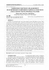 Research paper thumbnail of Agreeement Between Measurement of Jump Height in Different Vertical Jump Tests Executed by Young Football Players