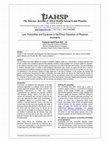 Research paper thumbnail of Equipoise in the Ethics Education of Physician Assistants. The Internet Journal of Allied Health Sciences and Practice